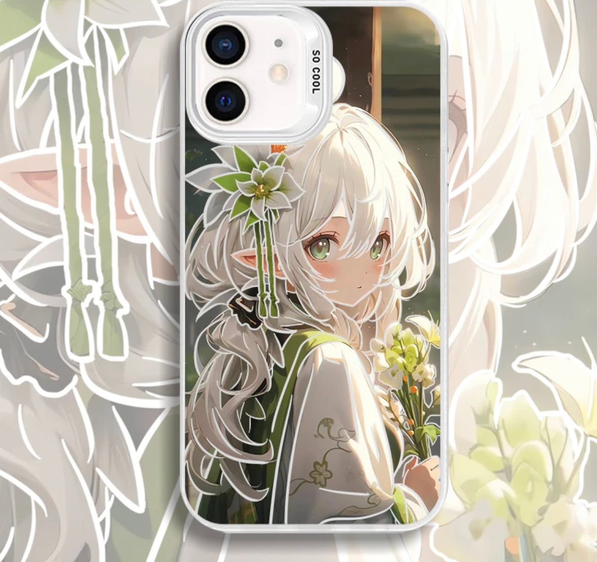 NAHIDA ANIME PHONE CASE GENSHIN IMPACT MAGSAFE OPTION - TSUKIYA