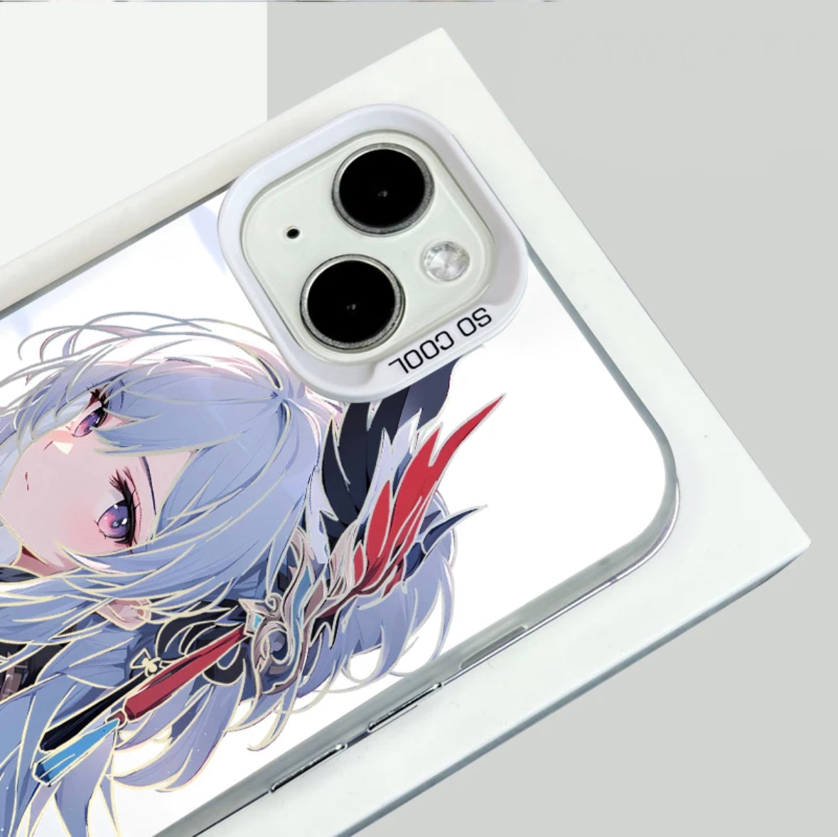 SHENHE ANIME PHONE CASE GENSHIN IMPACT MAGSAFE OPTION - TSUKIYA