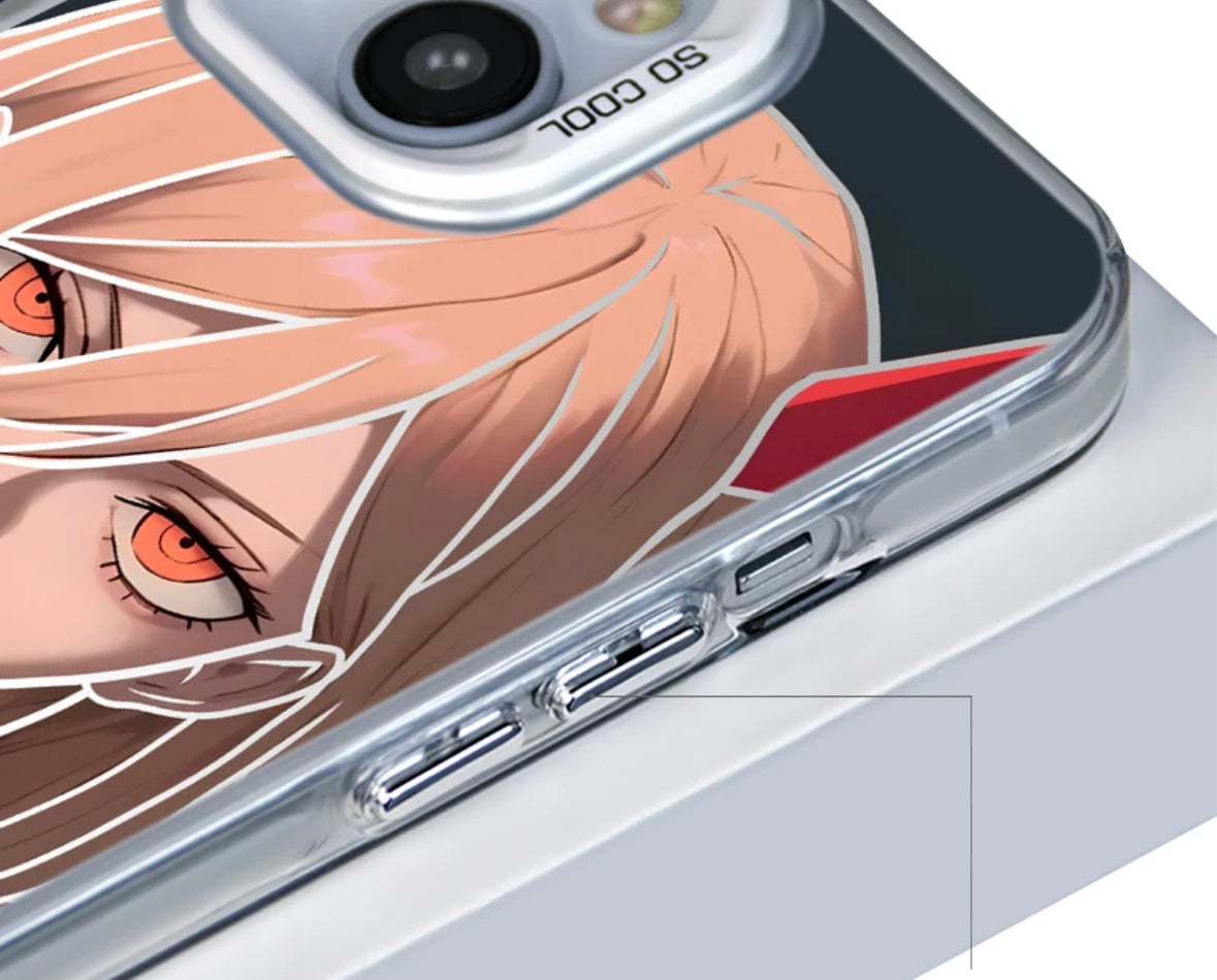 POWER CHAINSAW MAN ANIME PHONE CASE - TSUKIYA