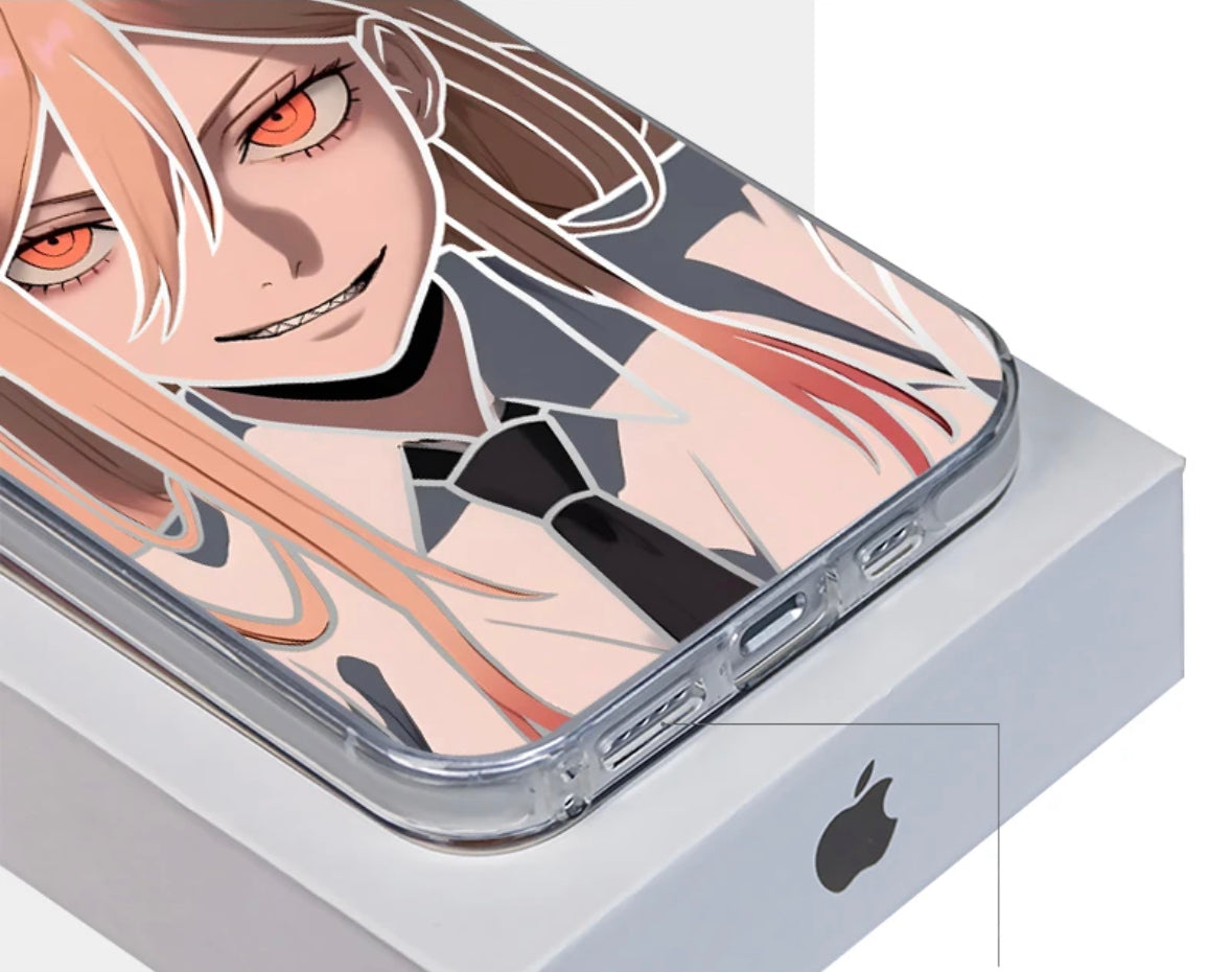 POWER CHAINSAW MAN ANIME PHONE CASE - TSUKIYA