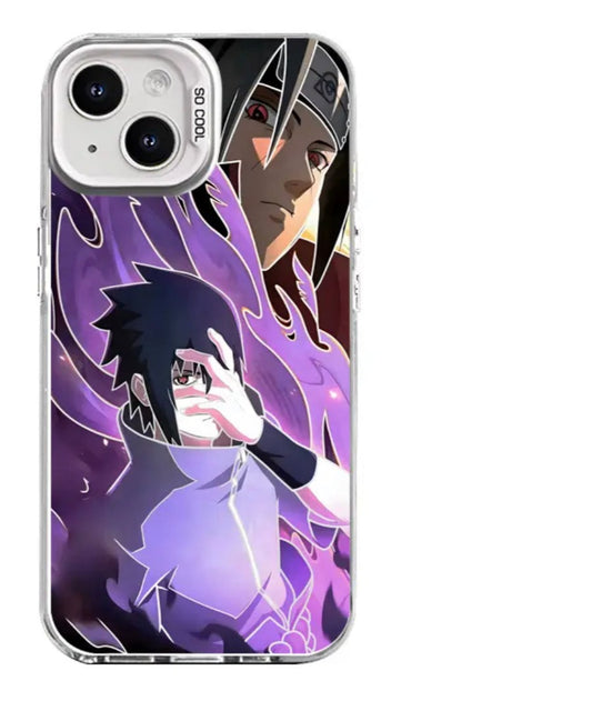 SASUKE WITH ITACHI ANIME PHONE CASE - TSUKIYA