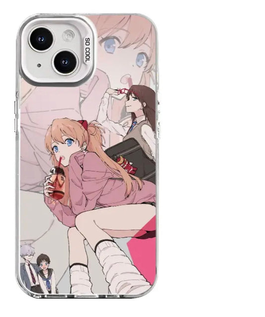 EVA: ASUKA SCHOOL GIRL ANIME PHONE CASE - TSUKIYA