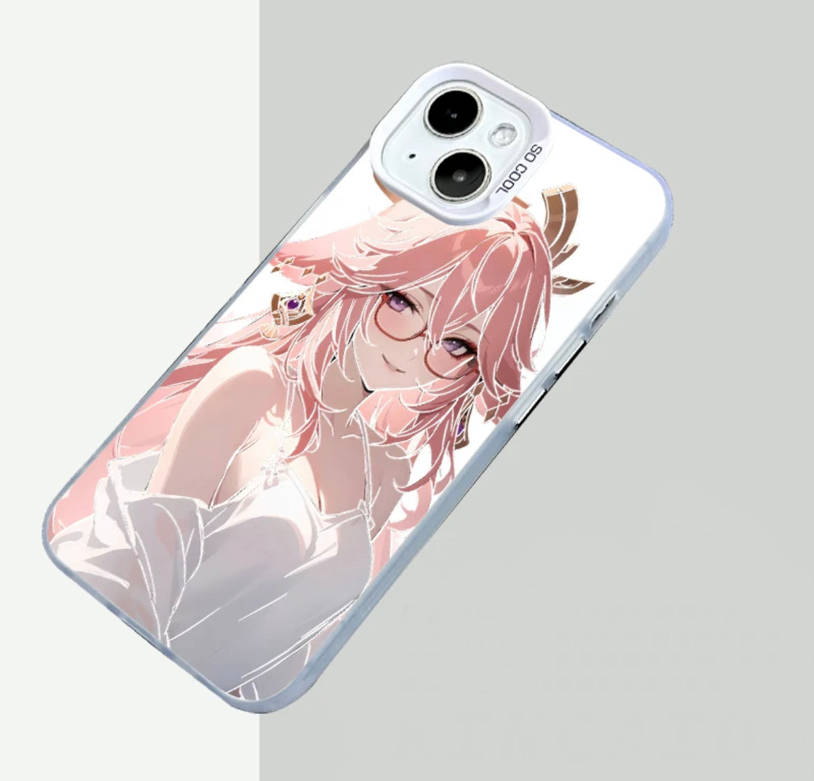 YAE MIKO ANIME PHONE CASE GENSHIN IMPACT MAGSAFE OPTION - TSUKIYA