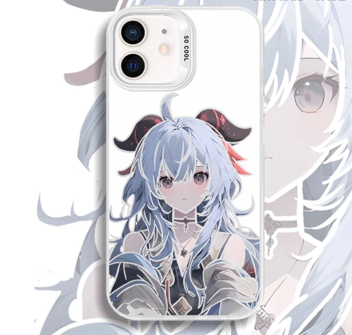 GANYU ANIME PHONE CASE GENSHIN IMPACT MAGSAFE OPTION - TSUKIYA