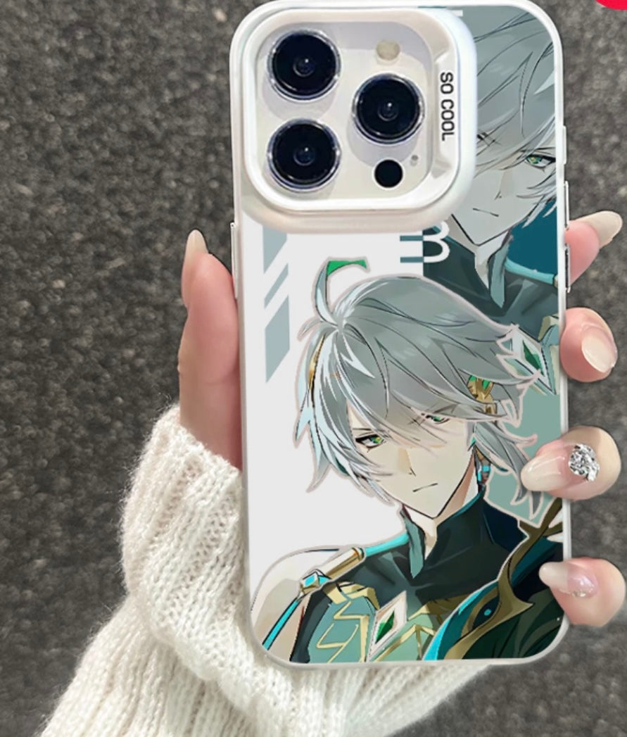 ALHAITHAM 1 AND 2 ANIME PHONE CASE GENSHIN IMPACT - TSUKIYA