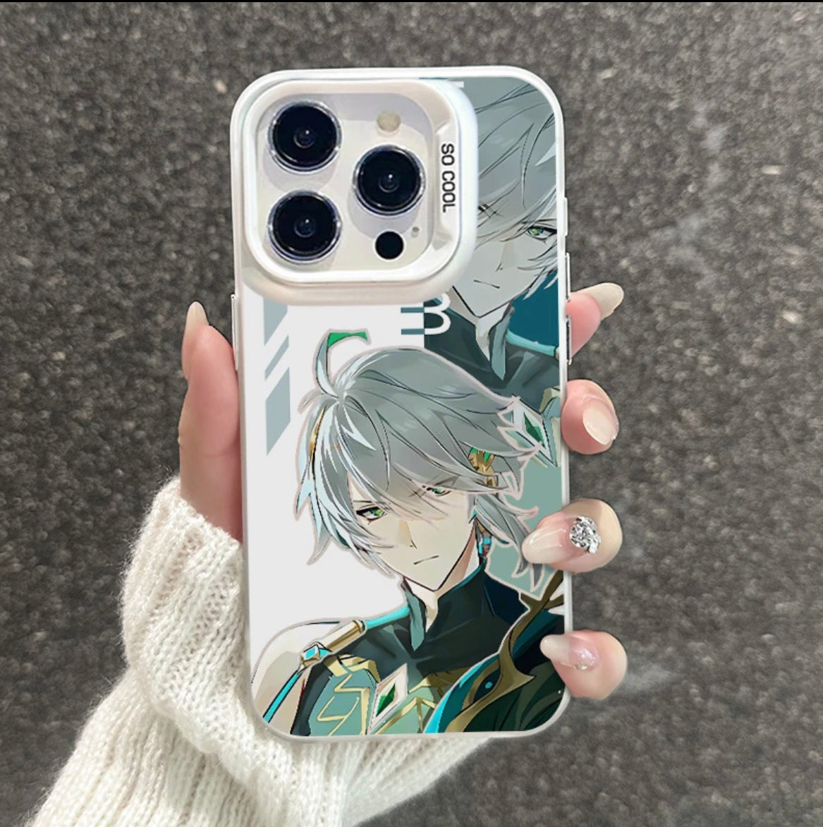 ALHAITHAM 1 AND 2 ANIME PHONE CASE GENSHIN IMPACT - TSUKIYA