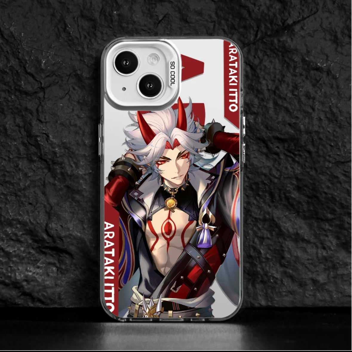 ARATAKI ITTO ANIME PHONE CASE GENSHIN IMPACT - TSUKIYA