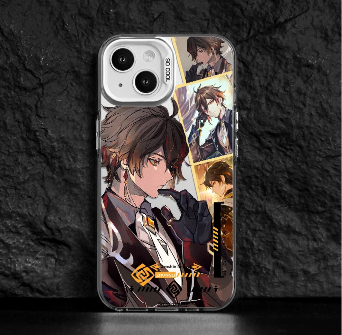 ZHONG LI ANIME PHONE CASE GENSHIN IMPACT - TSUKIYA