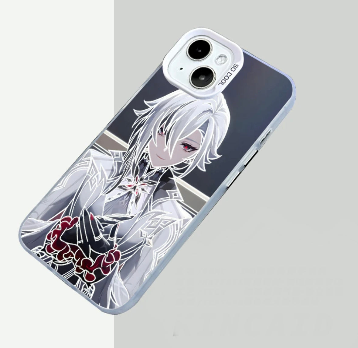 ARLECCHINO ANIME PHONE CASE GENSHIN IMPACT MAGSAFE OPTION - TSUKIYA