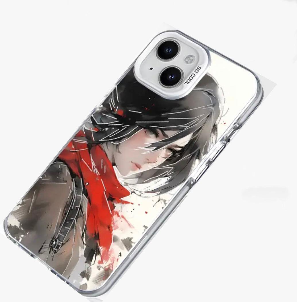 MIKASA ANIME PHONE CASE - TSUKIYA