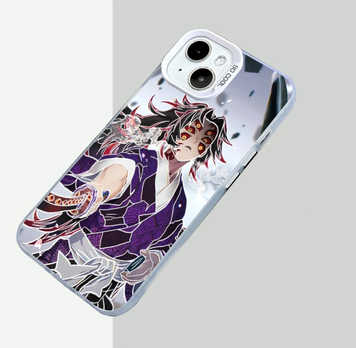 DEMON SLAYER KOKUSHIBO ANIME PHONE CASE MAGSAFE OPTION - TSUKIYA