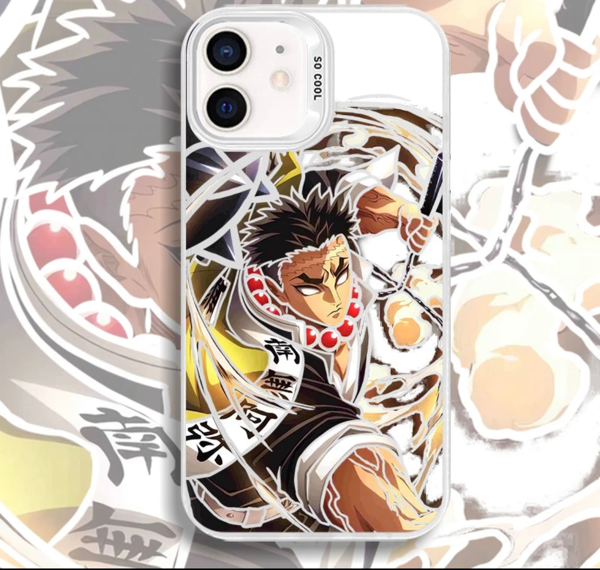 GYOMEI DEMON SLAYER ANIME PHONE CASE MAGSAFE OPTION - TSUKIYA