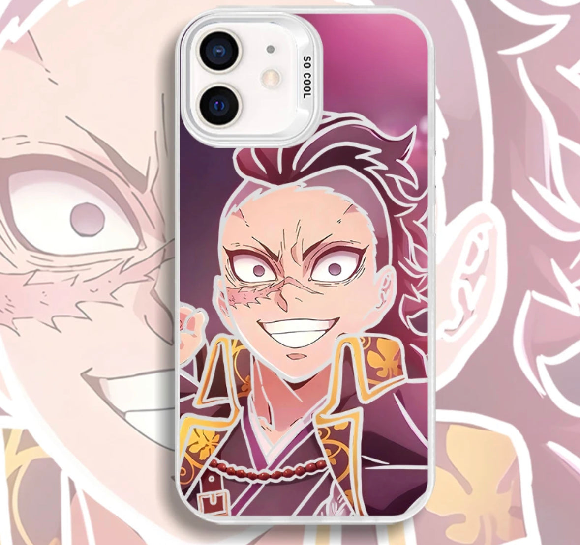 GENYA DEMON SLAYER ANIME PHONE CASE MAGSAFE OPTION - TSUKIYA