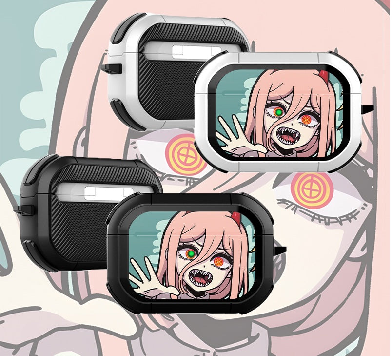 POWER ANIME AIRPOD GALAXY BUD CASE