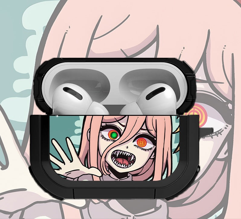 POWER ANIME AIRPOD GALAXY BUD CASE