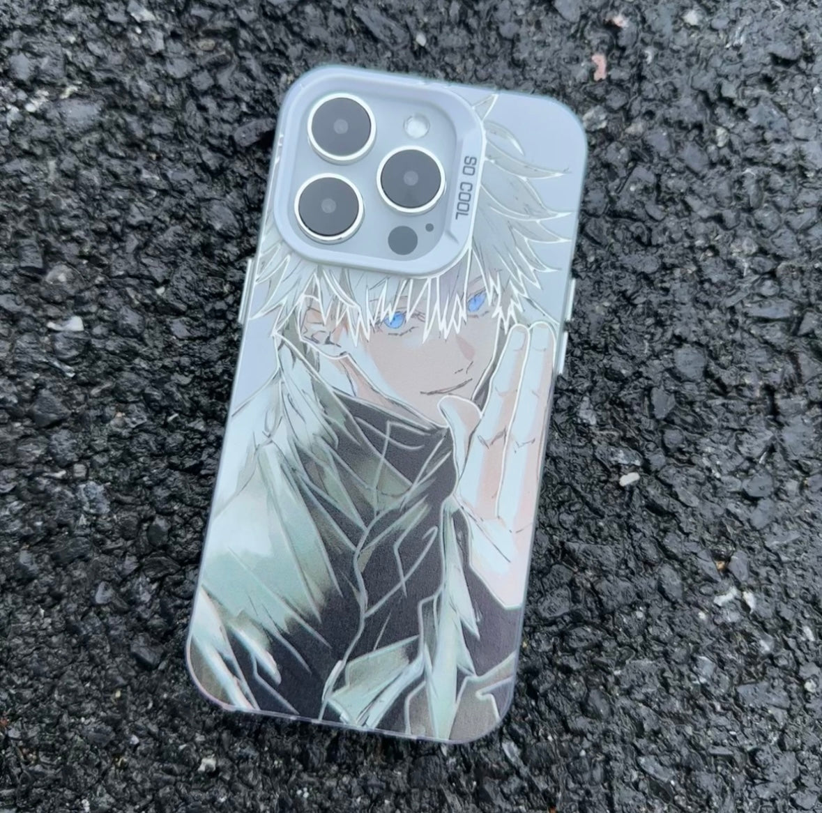 GOJO ANIME PHONE CASE MAGSAFE OPTION - TSUKIYA