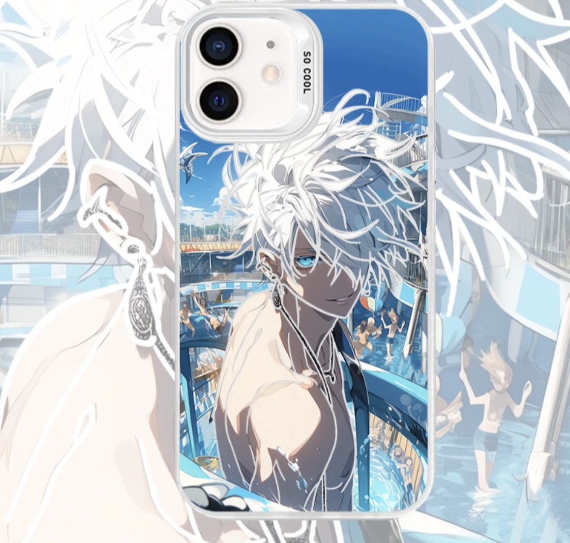 GOJO ANIME ANIME PHONE CASE MAGSAFE OPTION - TSUKIYA