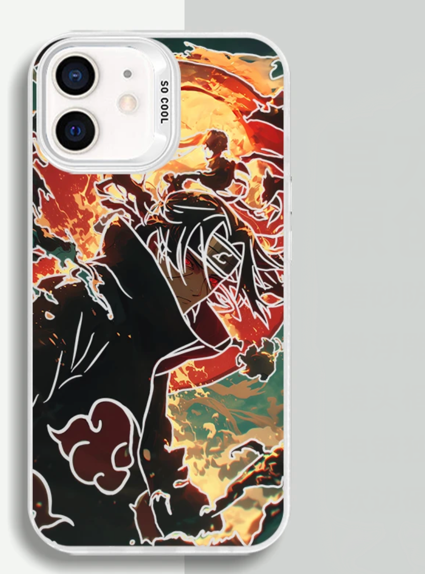 ITACHI ANIME PHONE CASE MAGSAFE OPTION - TSUKIYA