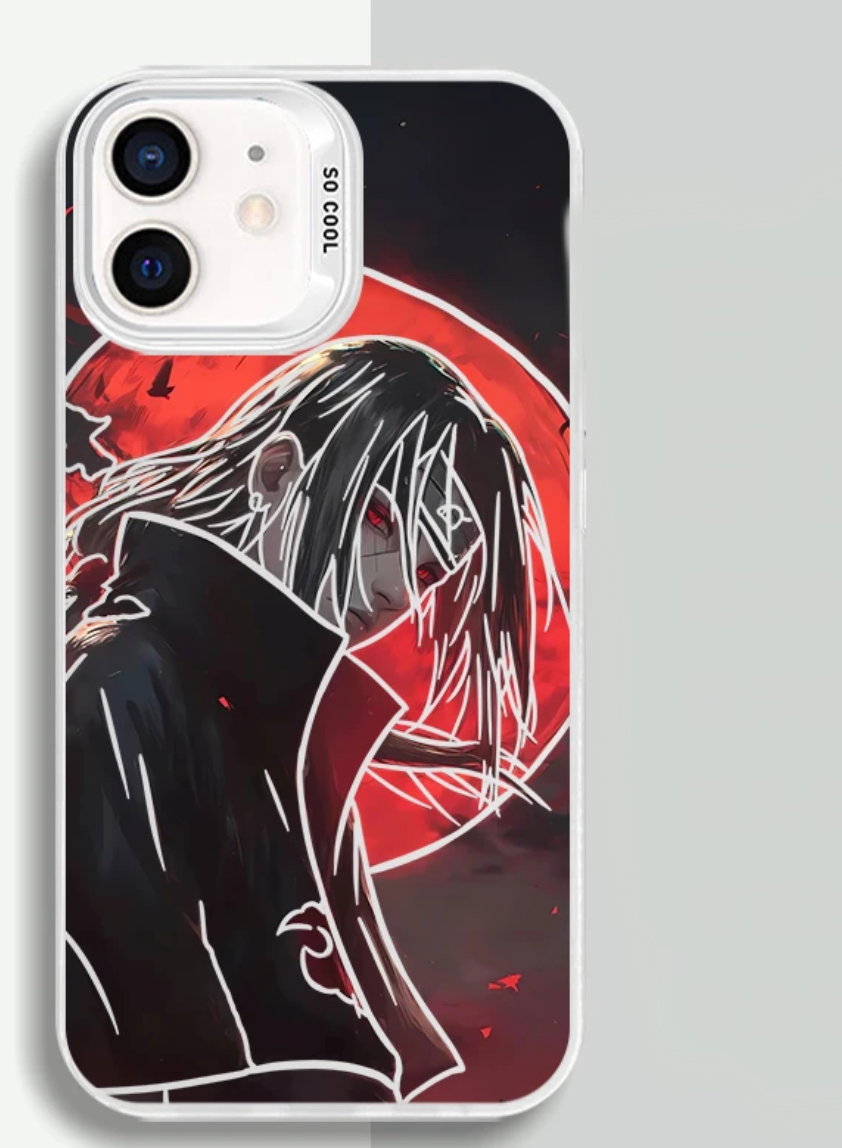 ITACHI ANIME PHONE CASE MAGSAFE OPTION - TSUKIYA