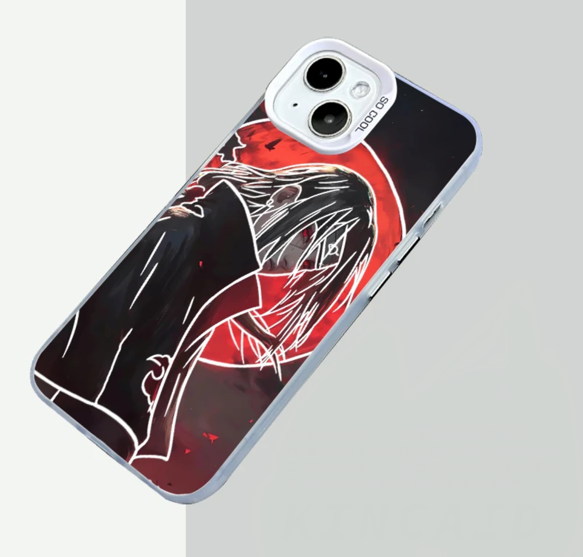 ITACHI ANIME PHONE CASE MAGSAFE OPTION - TSUKIYA