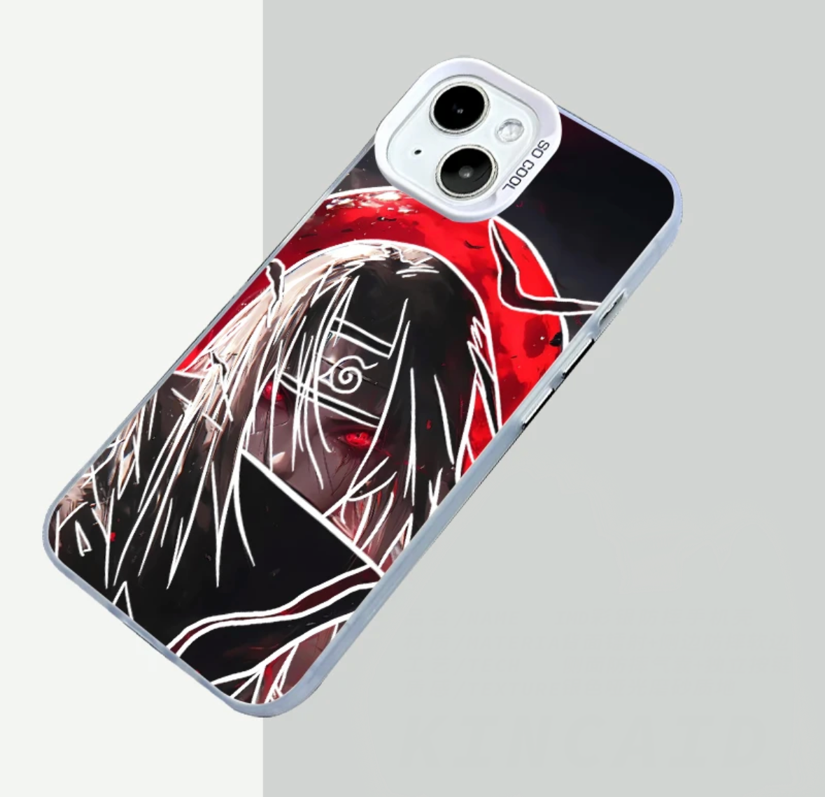 ITACHI ANIME PHONE CASE MAGSAFE OPTION - TSUKIYA