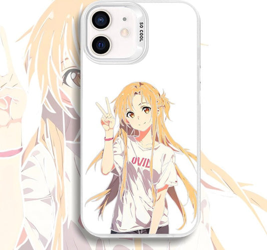 ASUNA CASUAL SWORD ART ONLINE ANIME PHONE CASE - TSUKIYA