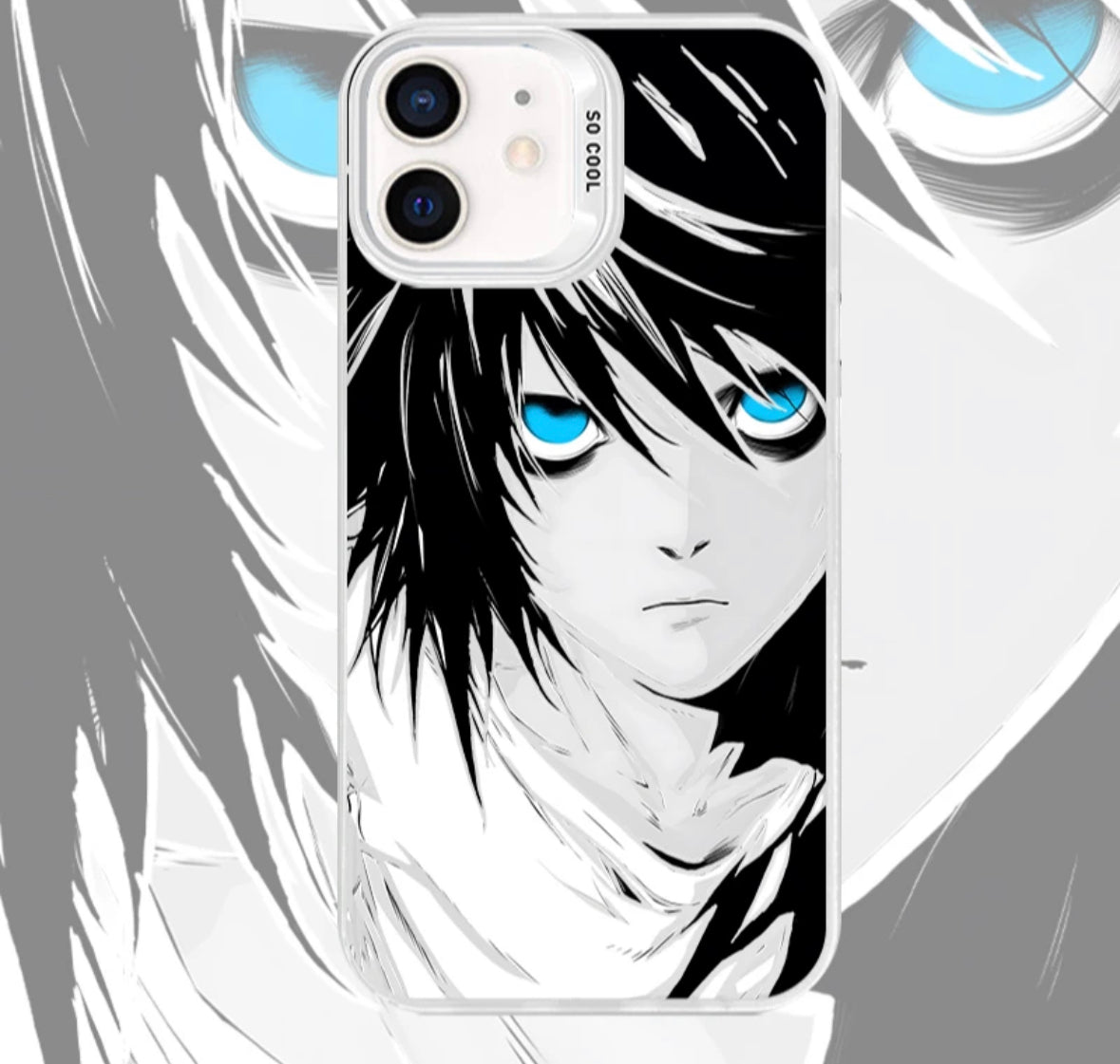 L DEATHNOTE ANIME PHONE CASE - TSUKIYA