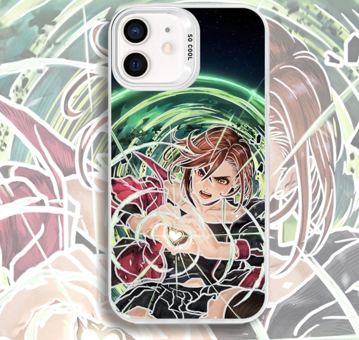 MOMO AYASE DANDADAN ANIME PHONE CASE - TSUKIYA